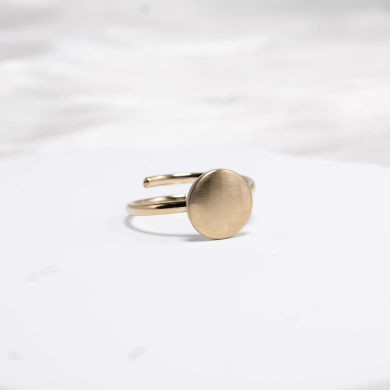 ANILLO ZO13300R Dorado Acero Inoxidable -2A11