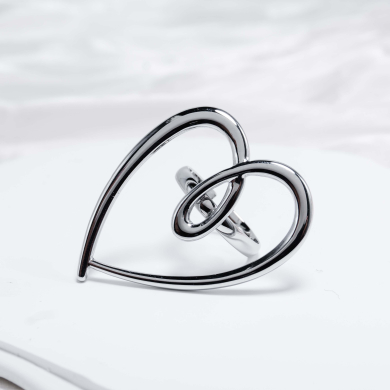 ANILLO ZO13052R Plateado Acero Inoxidable -A56