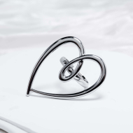 ANILLO ZO13052R Plateado Acero Inoxidable -A56