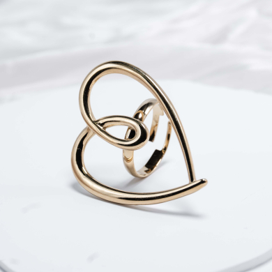 ANILLO ZO13052R Dorado Acero Inoxidable -A56