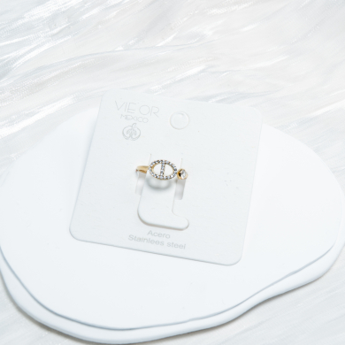 ANILLO ZO13232R Dorado Acero Inoxidable -A31