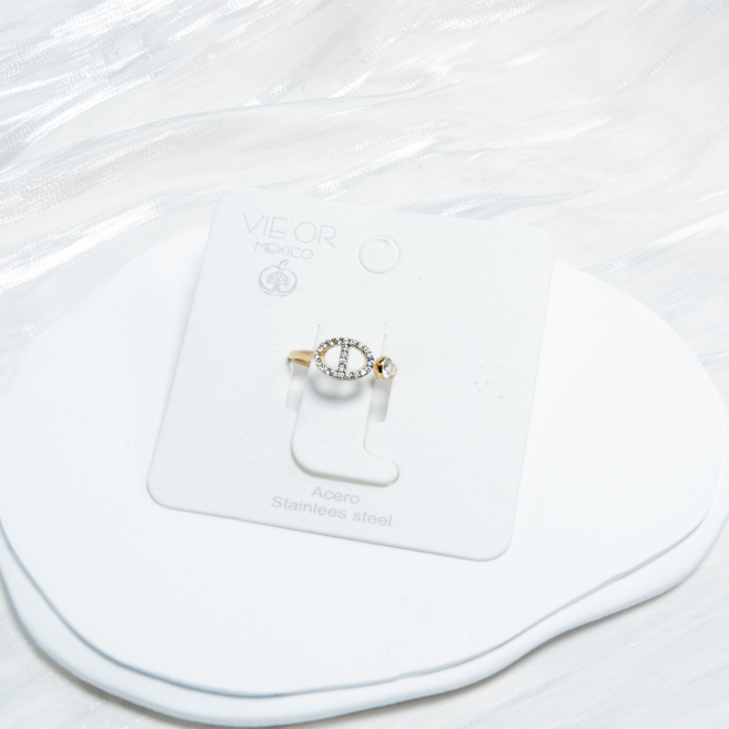 ANILLO ZO13232R Dorado Acero Inoxidable -A31