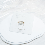 ANILLO ZO13232R Dorado Acero Inoxidable -A31