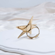 ANILLO Acero Dorado ZO9799R200 -2A52