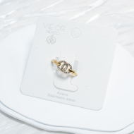 ANILLO ZO14891R Dorado Acero Inoxidable -A32