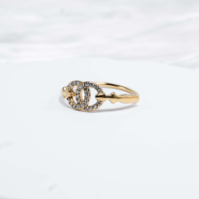 ANILLO ZO14891R Dorado Acero Inoxidable -A32