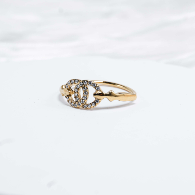 ANILLO ZO14891R Dorado Acero Inoxidable -A32