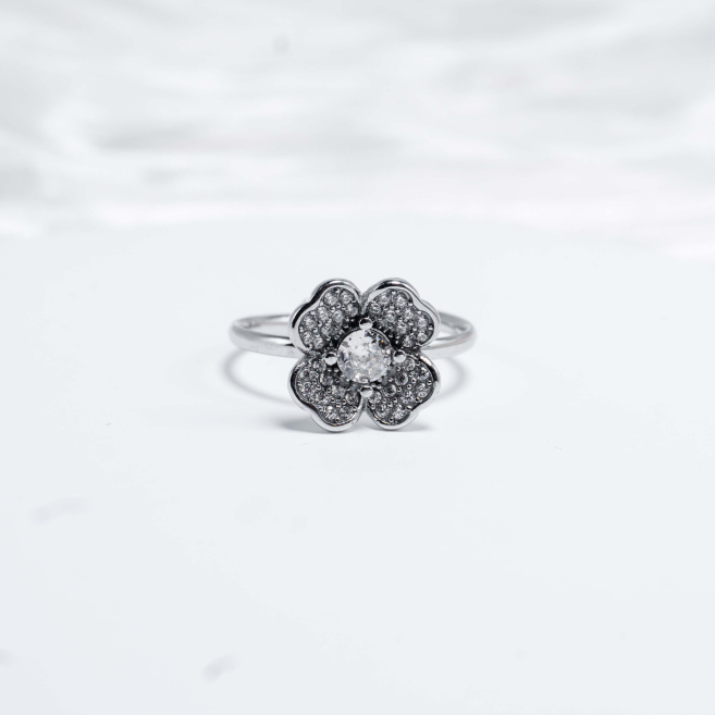 ANILLO ZO14783R Plateado Acero Inoxidable -A21