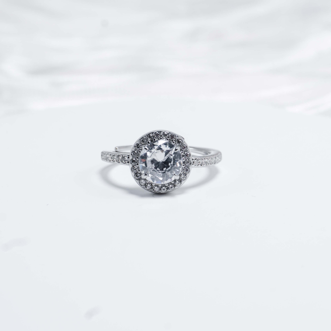 ANILLO ZO12762R Plateado Acero Inoxidable -A21