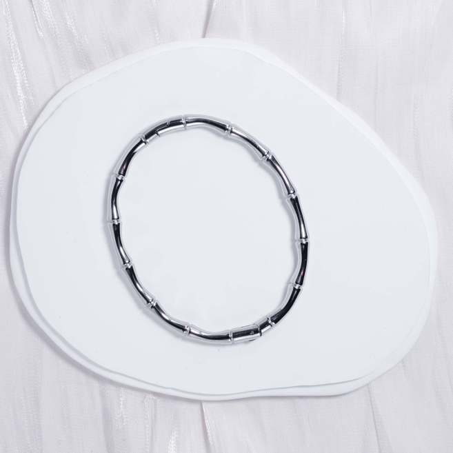 PULSERA ACERO Plateado ZO6702B450 -2C14