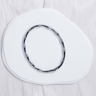 PULSERA ACERO Plateado ZO6702B450 -2C14