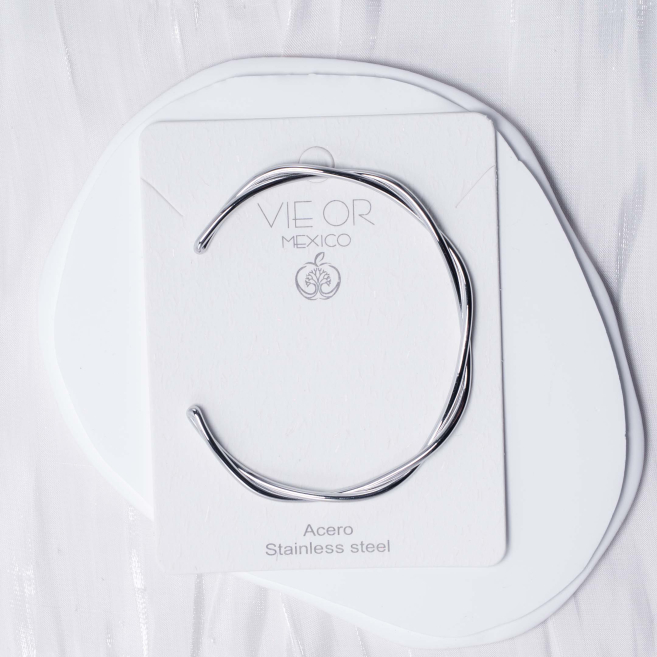 BRAZALETE ZO13422B250 Plateado Acero Inoxidable -2C15 2C14