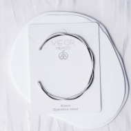 BRAZALETE ZO13422B250 Plateado Acero Inoxidable -2C15 2C14