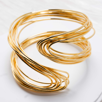 BRAZALETE ZO13509B Dorado Acero Inoxidable -2C52