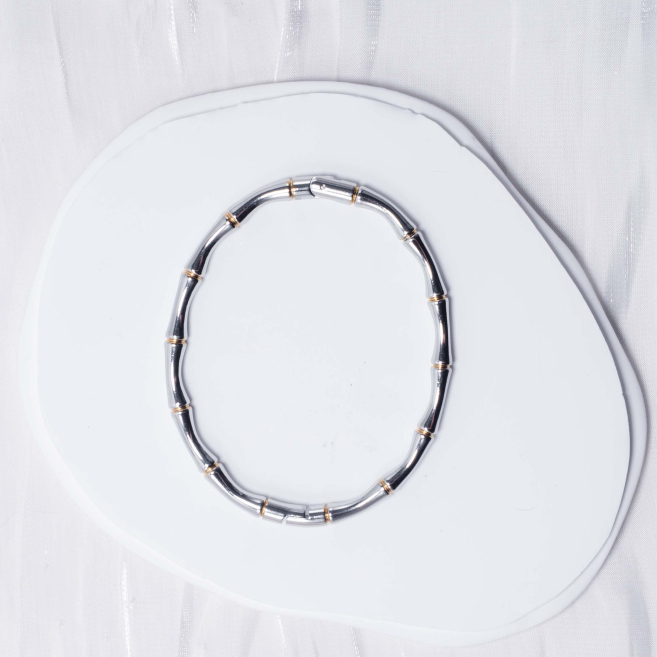 BRAZALETE ZO6702B Bicolor Acero Inoxidable -2C14