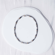 BRAZALETE ZO6702B Bicolor Acero Inoxidable -2C14