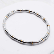 BRAZALETE ZO6702B Bicolor Acero Inoxidable -2C14