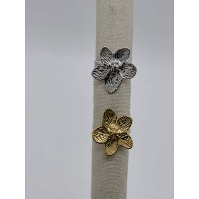 ANILLO Y00308 Dorado Acero Inoxidable 2A12