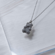 COLLAR ZO14952N Plateado Acero Inoxidable -2D31