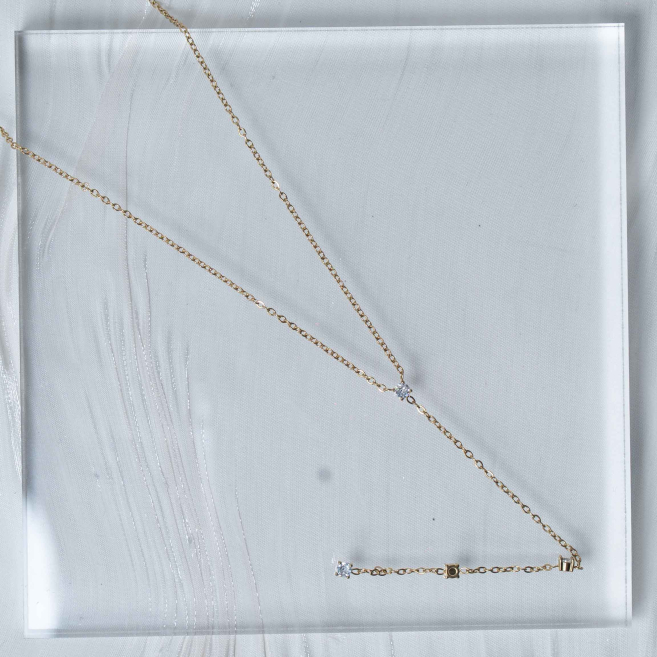 COLLAR ZO13217N Dorado Acero Inoxidable -E33