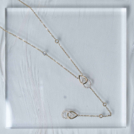 COLLAR ZO13553N Dorado Acero Inoxidable -E33