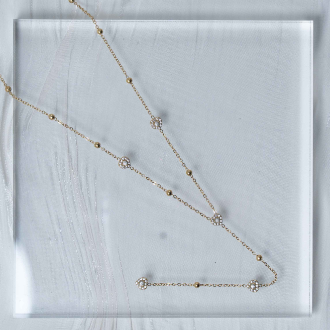 COLLAR ZO13231N Dorado Acero Inoxidable -E32