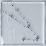 COLLAR ZO13179N Plateado Acero Inoxidable -E33