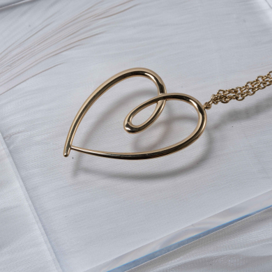 COLLAR ZO13054N Dorado Acero Inoxidable -2D54