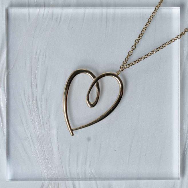 COLLAR ZO13054N Dorado Acero Inoxidable -2D54