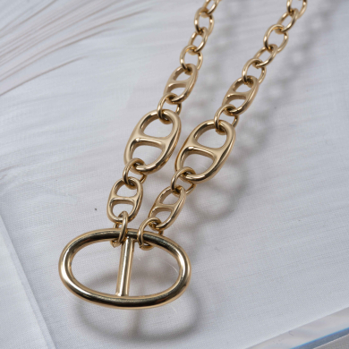 COLLAR ZO13225N Dorado Acero Inoxidable -2D52