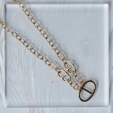 COLLAR ZO13225N Dorado Acero Inoxidable -2D52