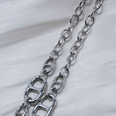 COLLAR ZO13225N Plateado Acero Inoxidable -2D52