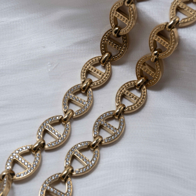 COLLAR ZO13641N Dorado Acero Inoxidable -2D53