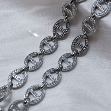 COLLAR ZO13641N Plateado Acero Inoxidable -2D53