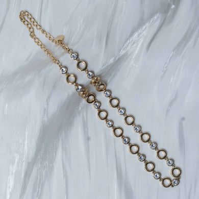 COLLAR ZO12791N Dorado Acero Inoxidable -2D17