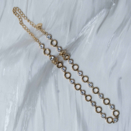 COLLAR ZO12791N Dorado Acero Inoxidable -2D17