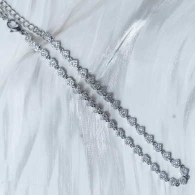 COLLAR ZO13118N Plateado Acero Inoxidable -E32