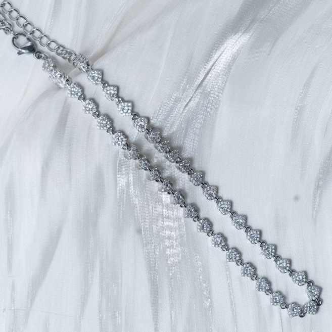 COLLAR ZO13118N Plateado Acero Inoxidable -E32