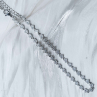 COLLAR ZO13118N Plateado Acero Inoxidable -E32