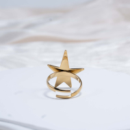 ANILLO ZO13104R Dorado Acero Inoxidable -2A42