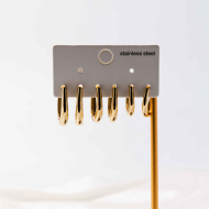 ARETES ZO12808E Dorado Acero Inoxidable -F46