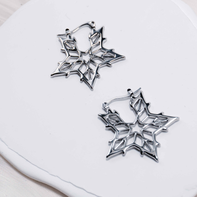 ARETES ZO4078E Plateado Acero Inoxidable -G410