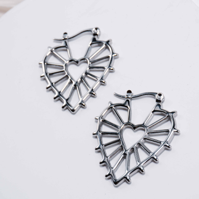 ARETES ZO4079E Plateado Acero Inoxidable -G410