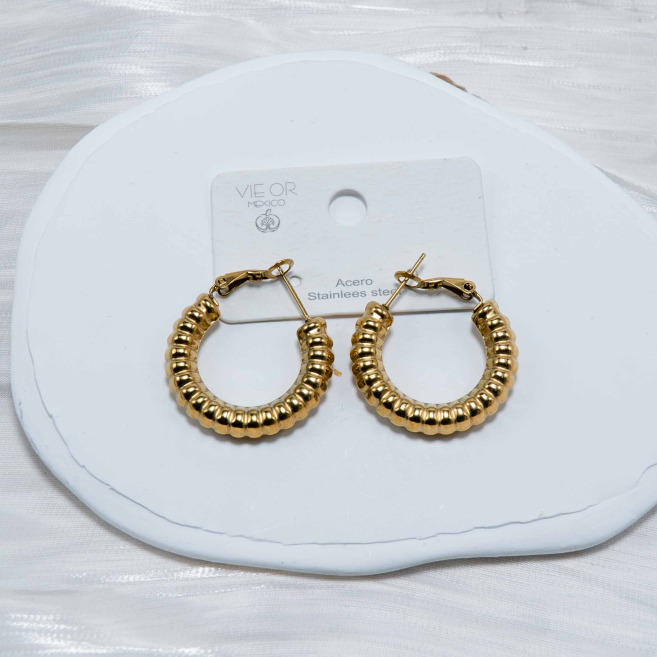 ARETES ZO12961E Dorado Acero Inoxidable -F410
