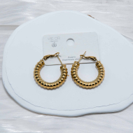 ARETES ZO12961E Dorado Acero Inoxidable -F410