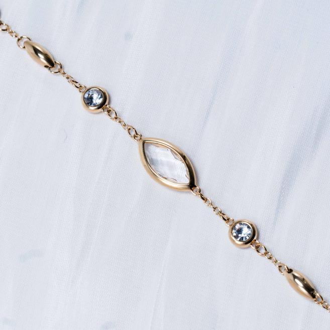 PULSERA ZO12797B Dorado Acero Inoxidable -2B22