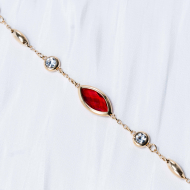 PULSERA ZO12797B Dorado Acero Inoxidable -2B22