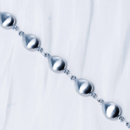 PULSERA Acero ZO10753B200 Plateado -2B24