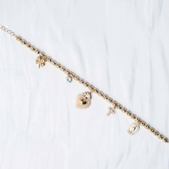 PULSERA ZO12828B Dorado Acero Inoxidable -2C44