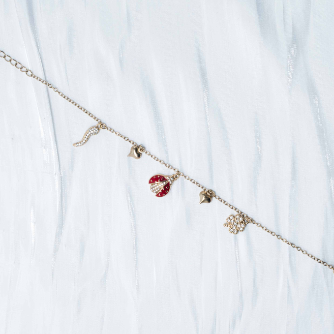 PULSERA ZO12792B Dorado Acero Inoxidable -2B41